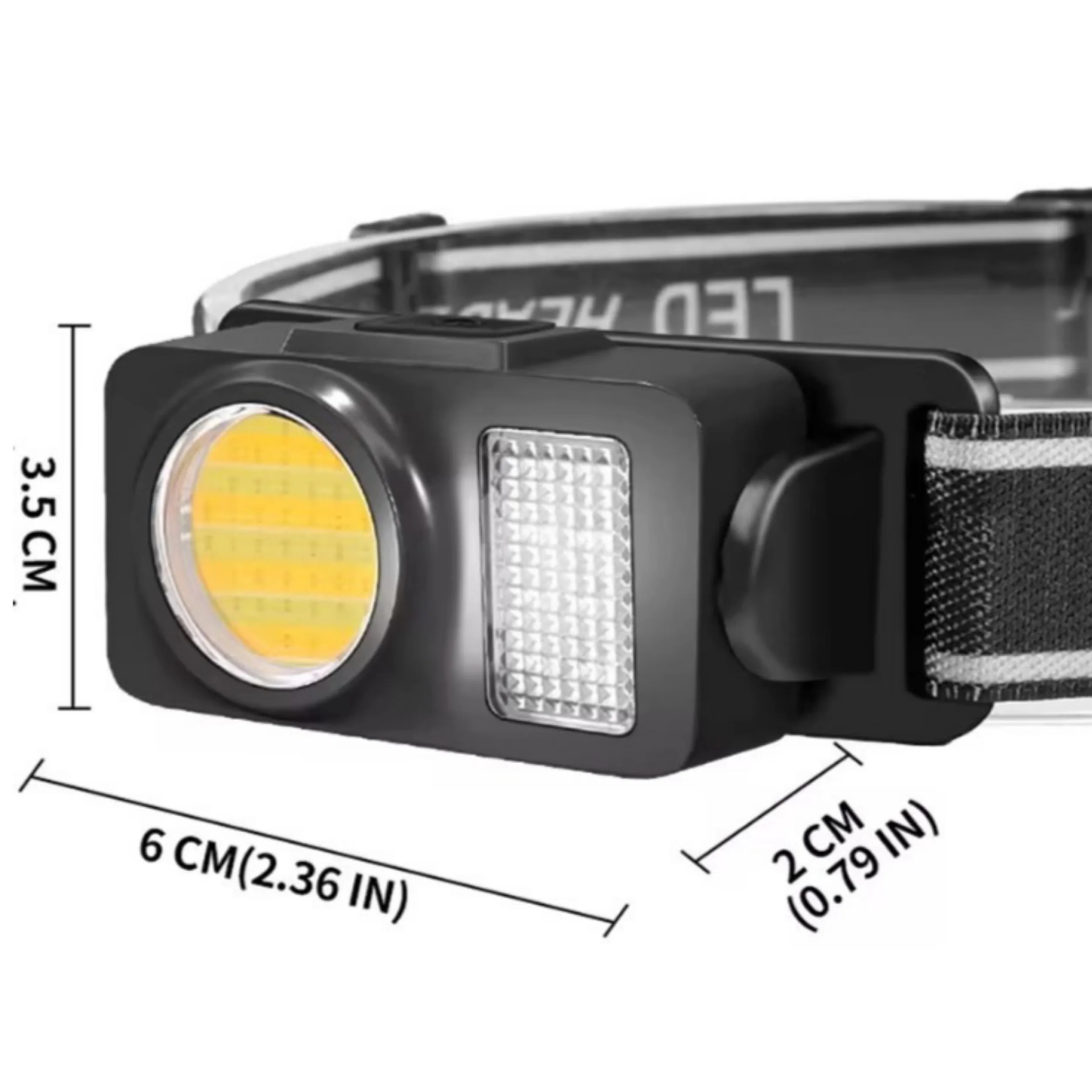 چراغ پیشانی مدل YD03 با نور مهتابی