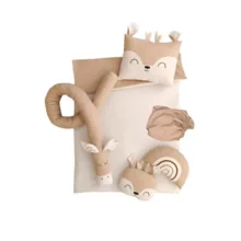 سرویس روتختی کودک مدل آهو ناز مجموعه ۶ عددی