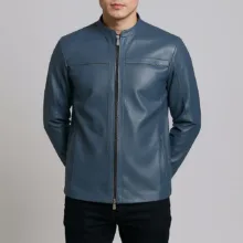 کت چرم مردانه چرم مشهد مدل K623