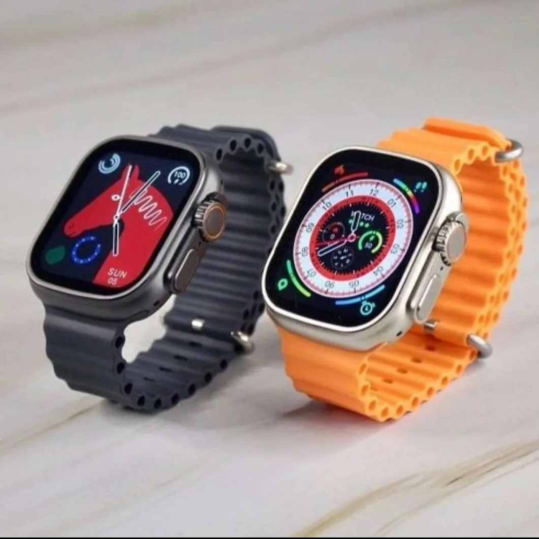 ساعت هوشمند مدل MK25 ULTRA به همراه هدفون