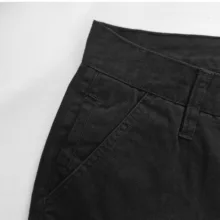 شلوارک مردانه مدل Skinny fit رنگ مشکی