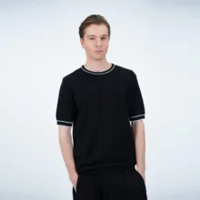 پلیور یقه گرد مردانه پاتن جامه مدل 353021040004999