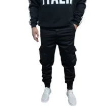 شلوار دم پا کش مردانه مدل جاگر شش جیب کد j1214