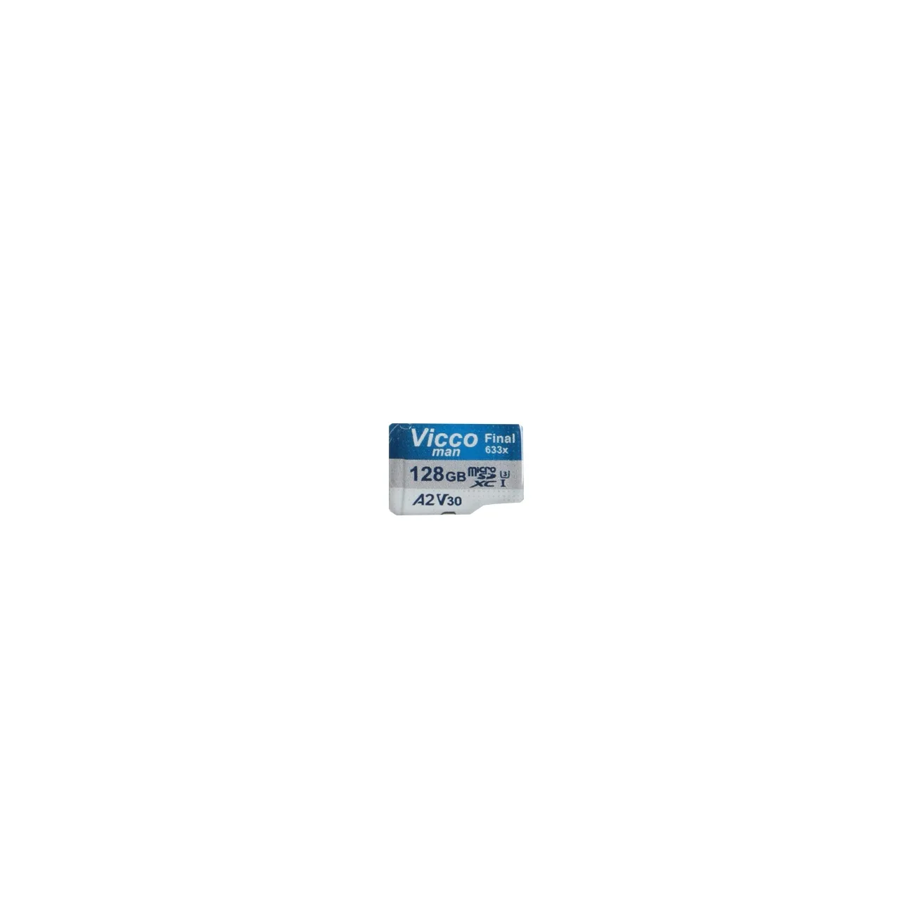 کارت حافظه microSDXC ویکومن مدل Final 633x کلاس 10 استاندارد UHS-I U3 سرعت 90MBs ظرفیت 128 گیگابایت به همراه آداپتور SD