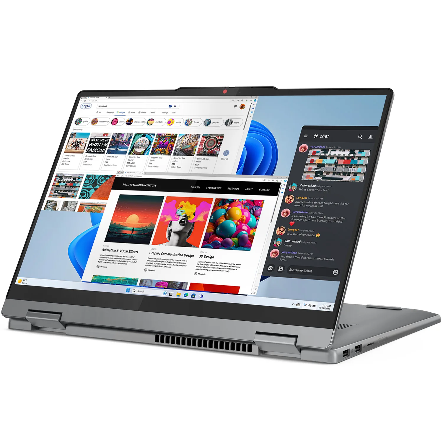 لپ تاپ 14 اینچی لنوو مدل IdeaPad 5 2-in-1 14IRH9-i7 13620H-16GB LPDDR5X 5200MHz-1TB SSD-OLED 60Hz Touch-Backlit-Fingerprint به همراه قلم - کاستوم شده