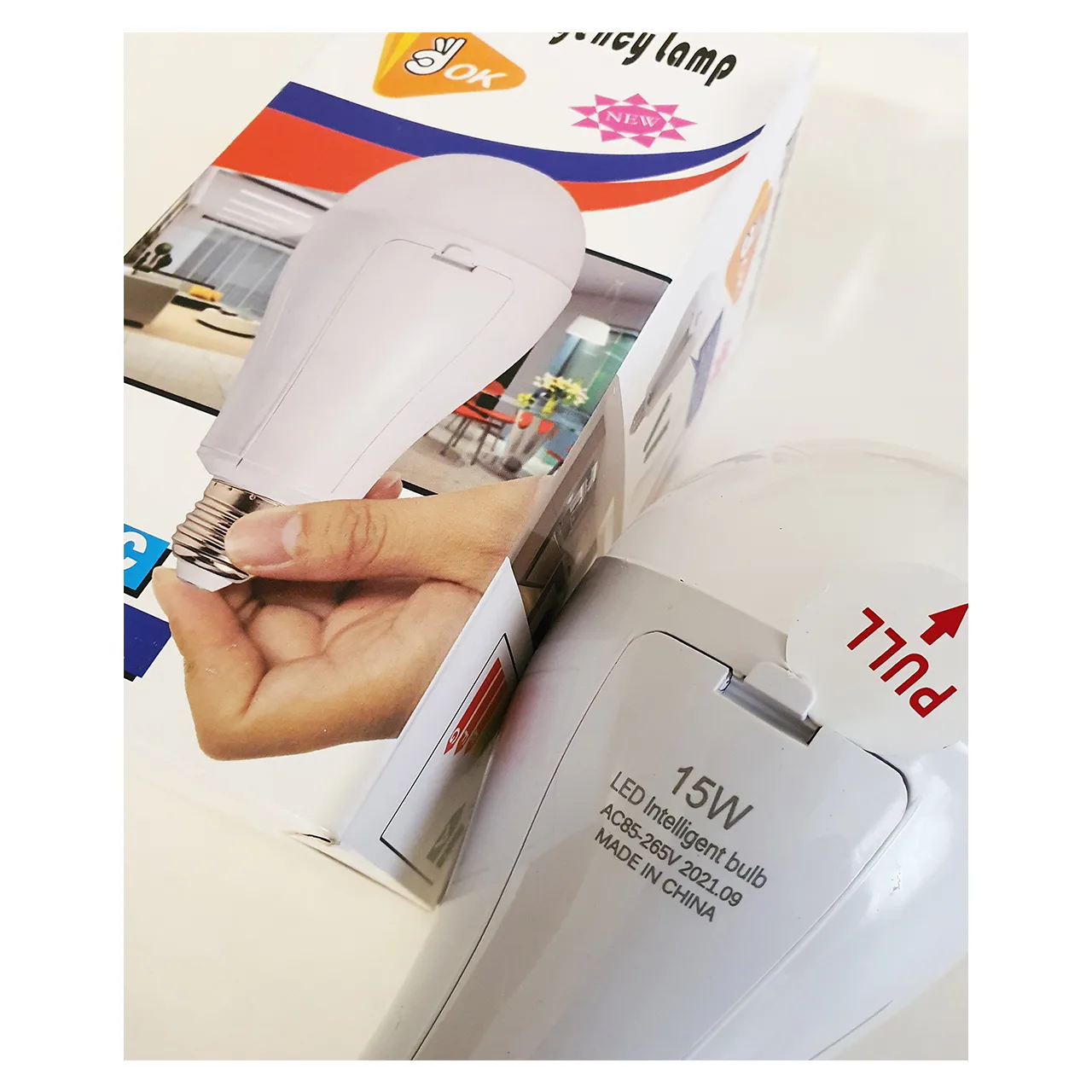 لامپ شارژی مدل AC85-265V