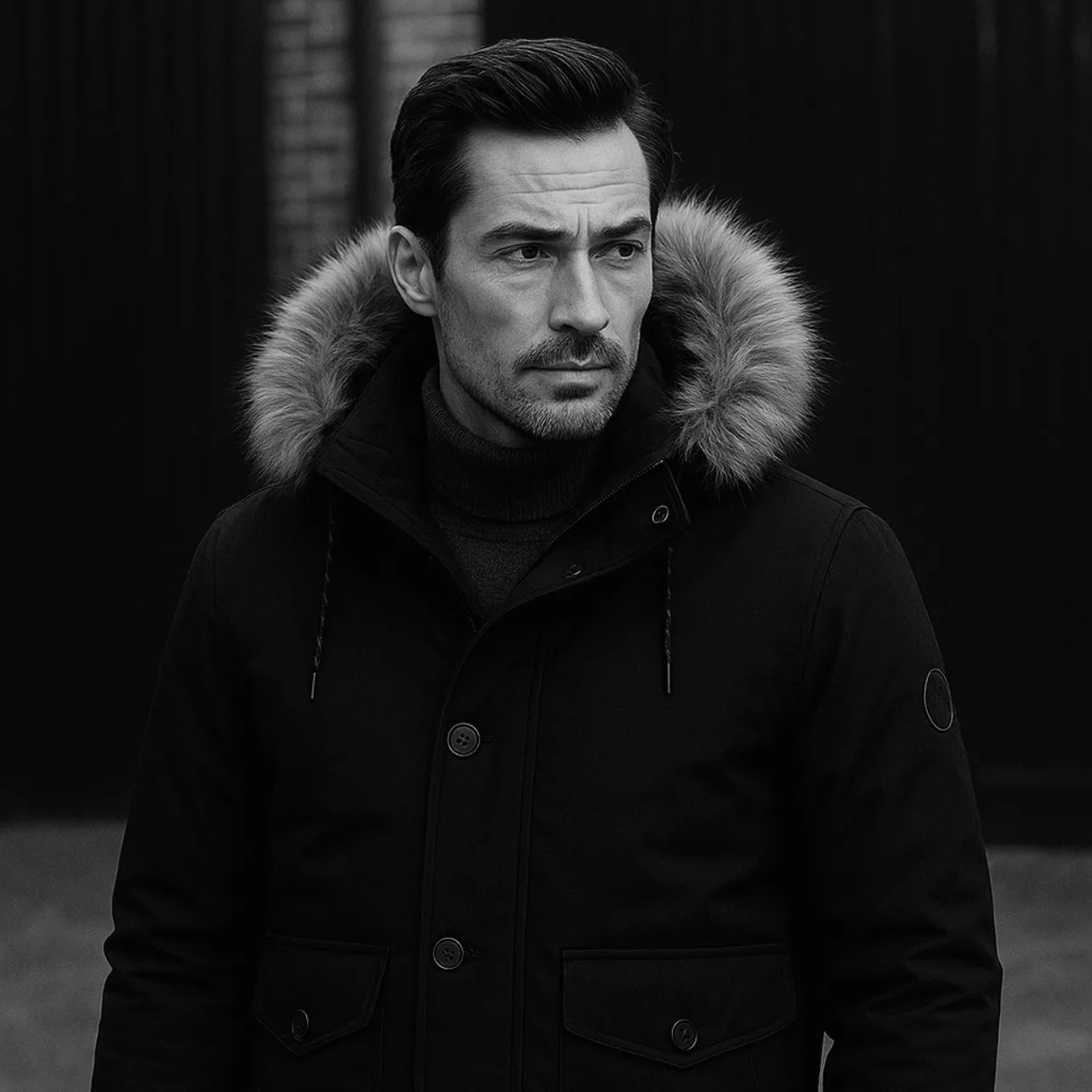 کاپشن مردانه ماوی مدل Denim Luxury 77099