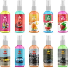 اسپری خوشبو کننده خودرو هوگو مدل G-10 حجم 50 میلی لیتر بسته 10 عددی