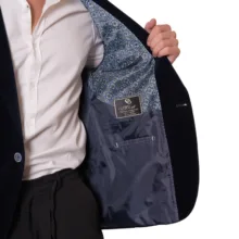 کت تک مردانه مدل مخمل ساده 2-2