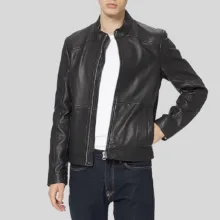 کت چرم مردانه مدل AGLOKIS