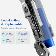 چراغ قوه دستی وبن مدل X4 با نور مهتابی