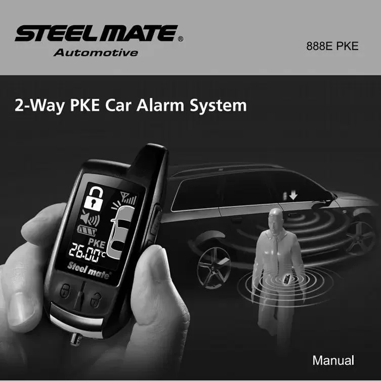 دزدگیر خودرو استیل میت مدل 888E