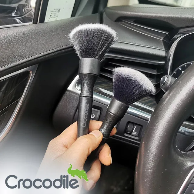 فرچه دیتیلینگ خودرو کروکودیل مدل Ultrasoft مجموعه دو عددی