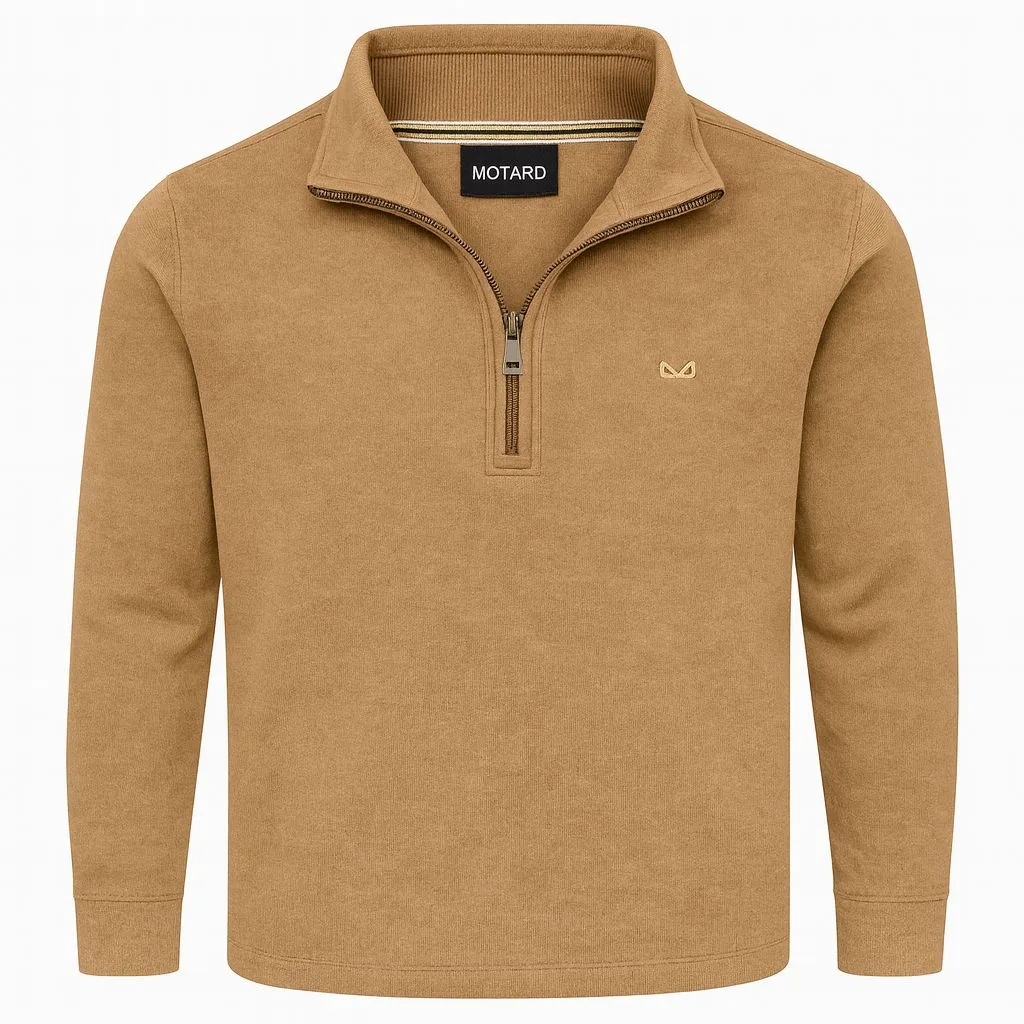 پلیور یقه ایستاده مردانه موتارد مدل سلانیک