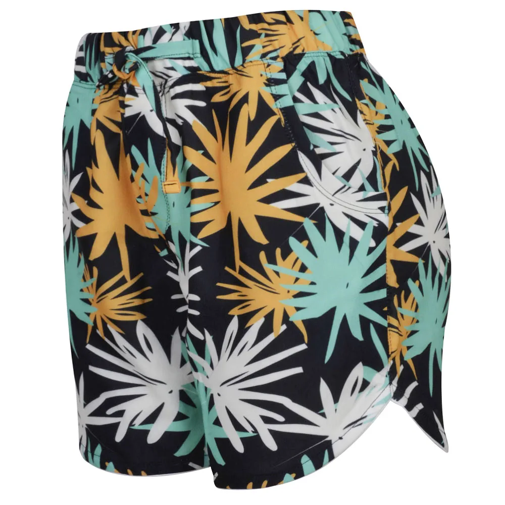 شلوارک مردانه کانتکس مدل 249012710 طرح هاوایی رنگ زرد