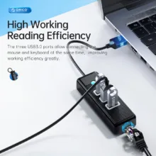 هاب 4 پورت USB-C اوریکو مدل PW3UR-C3