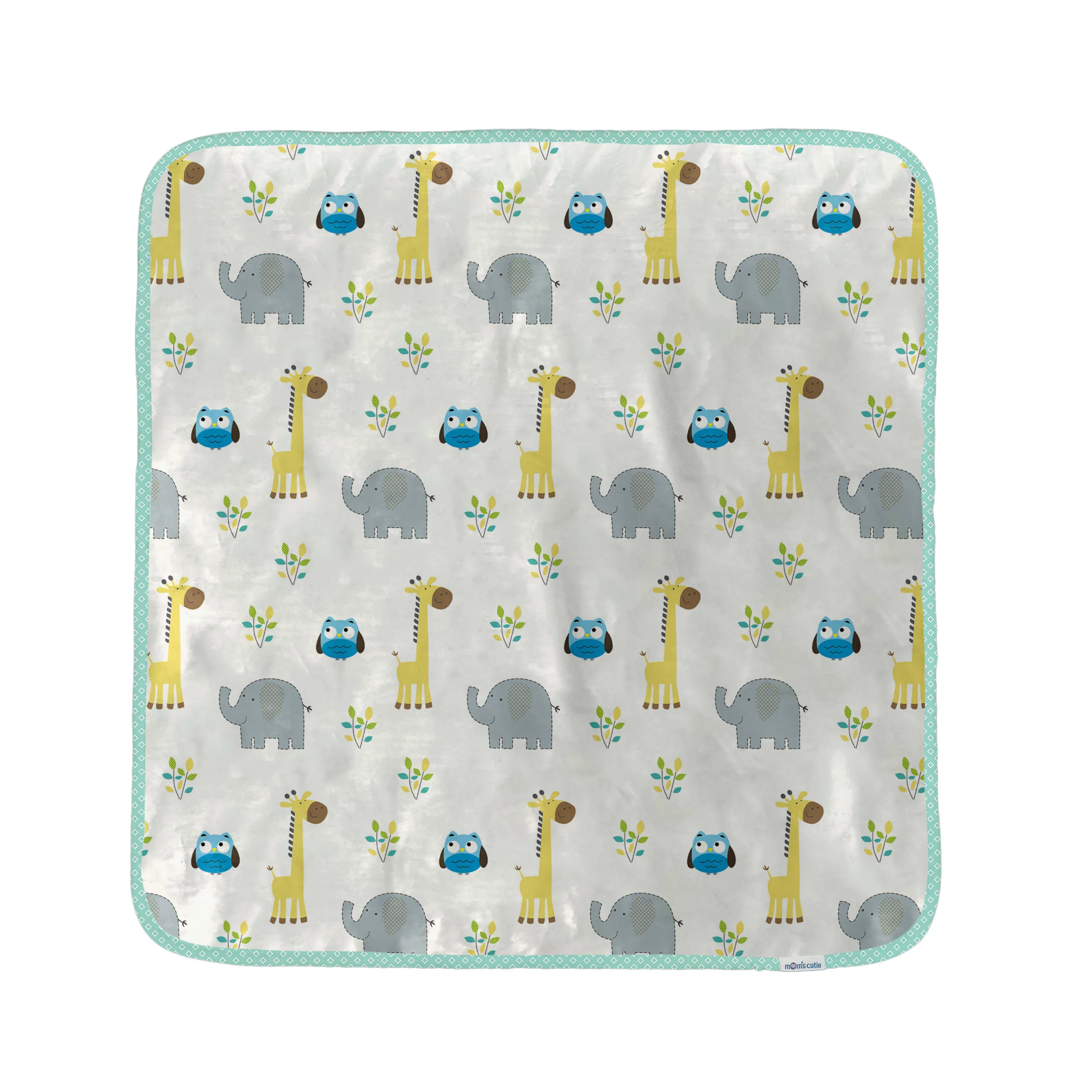 پتو دورپیچ نوزاد مامزکیوتی مدل فیل و زرافه DP-65