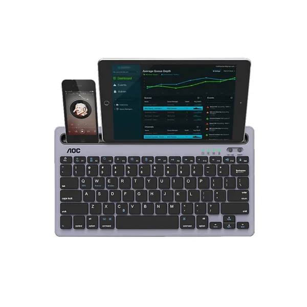 کیبورد بیسیم ای او سی مدل KB701