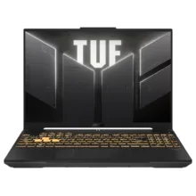 لپ تاپ 16 اینچی ایسوس مدل TUF Gaming F16 FX607VJ-RL165W-Core 5 210H-16GB DDR4 3200MHz-512GB SSD-RTX3050 6GB-FHD 144Hz