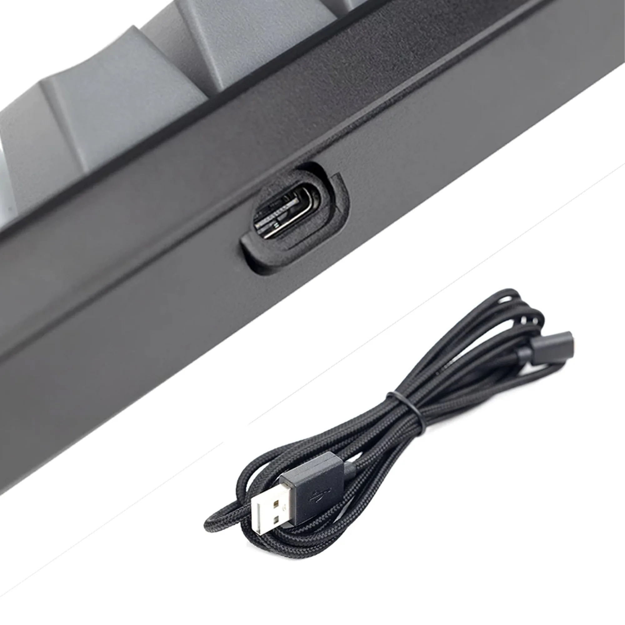 کیبورد گیمینگ هیسکا مدل HX-KEG440، سوییچ مکانیکال آبی، Tenkeyless، نورپردازی RGB
