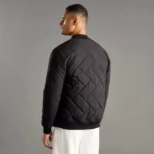 کاپشن مردانه مکس مدل Quilted Zip Through Bomber