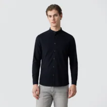 پیراهن آستین بلند مردانه نگین مدل دیپلمات