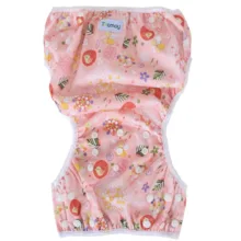 ست شورت مخصوص شنای کودک تیامای طرح ابری و گل و بلبل بسته 2 عددی