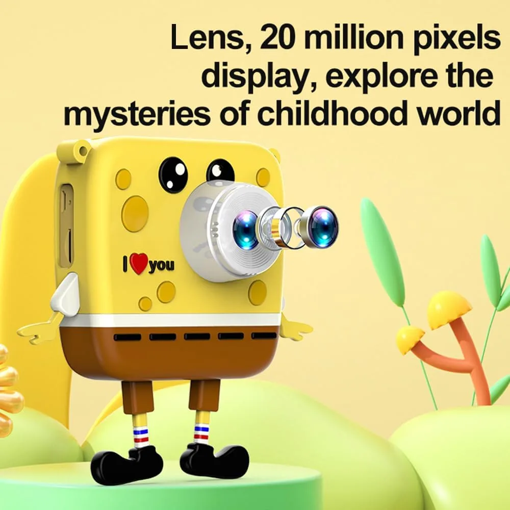 دوربین دیجیتال طرح باب اسفنجی