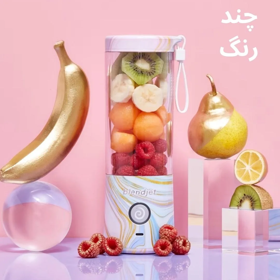 شیکر بلندجت مدل شارژی کد V2 Portable گنجایش 0.47 لیتر