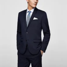 کت تک مردانه مانگو مدل DN331PAU