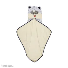 پتو نوزاد بی بی ایکس مدل گربه کد HD26 سایز 90x90 سانتی متر