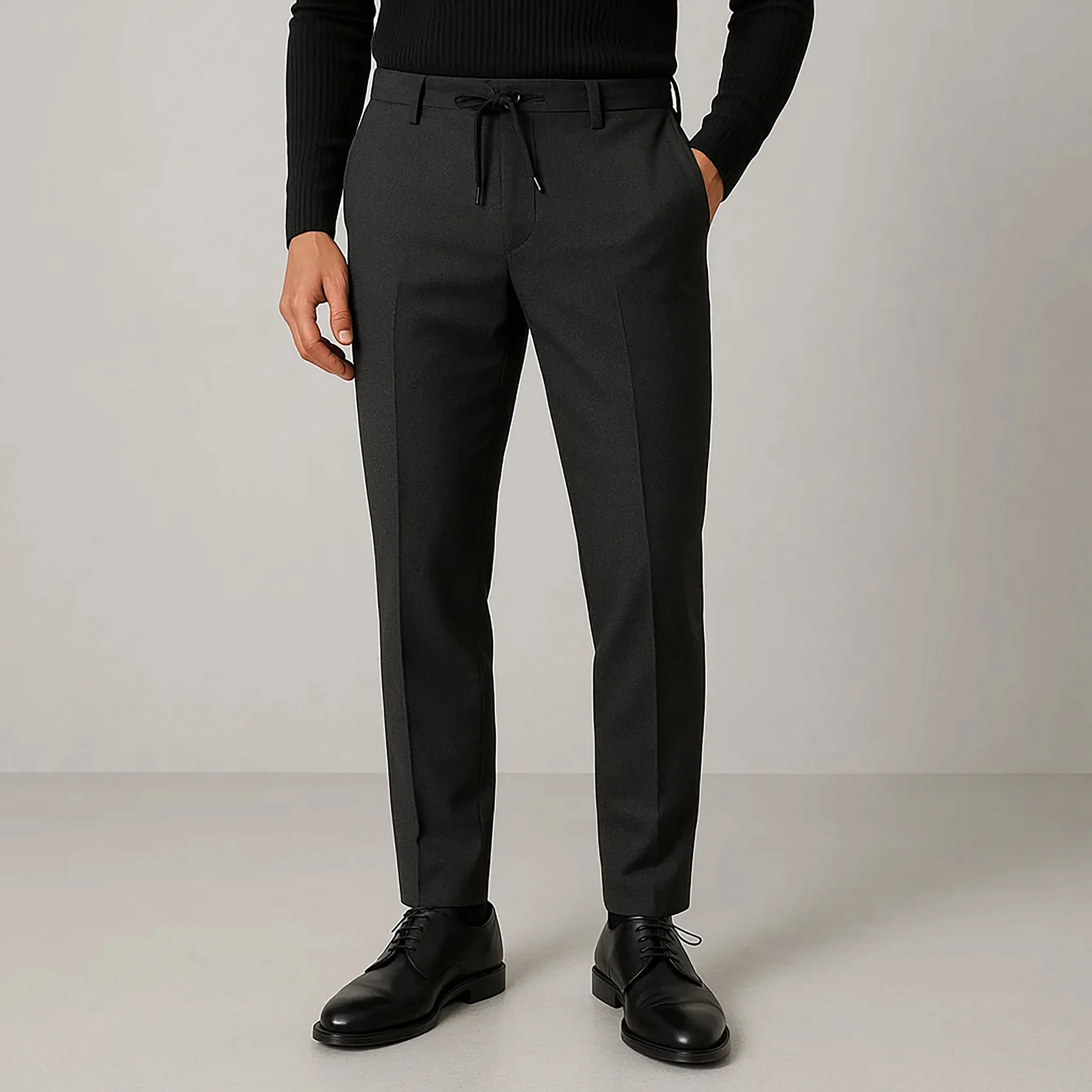 شلوار جذب مردانه کروم مدل پارچه ای کد 2322520