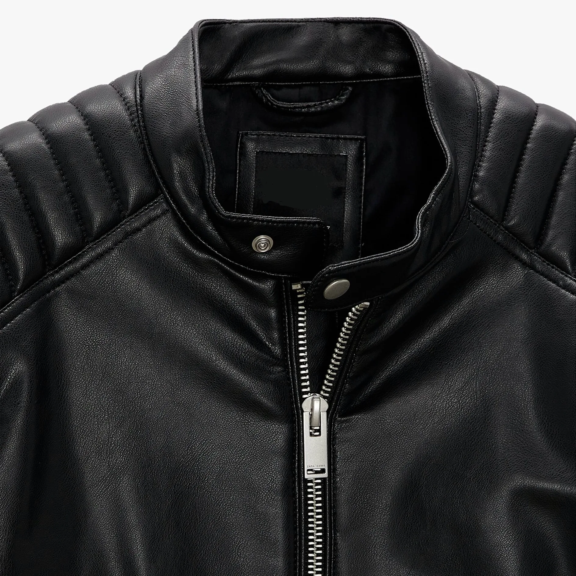 کت چرم مردانه مدل FAUX BIKER