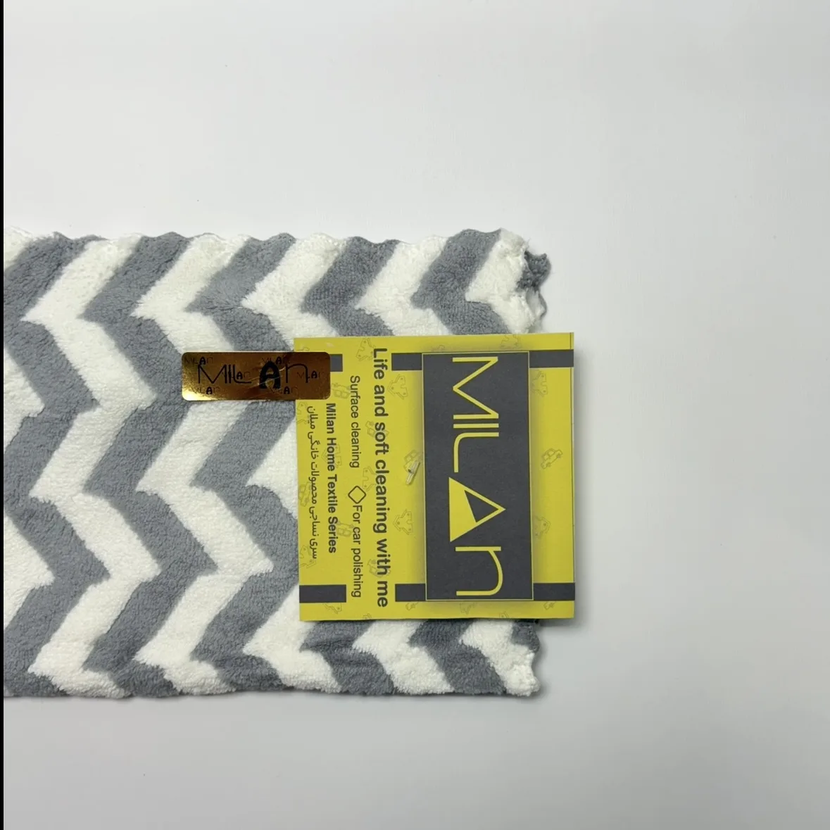 دستمال سرامیک و پولیش خودرو میلان مدل پولیشی زیگزال