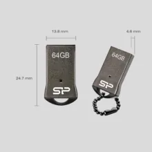 فلش مموری سیلیکون پاور مدل Touch T01 ظرفیت 64 گیگابایت