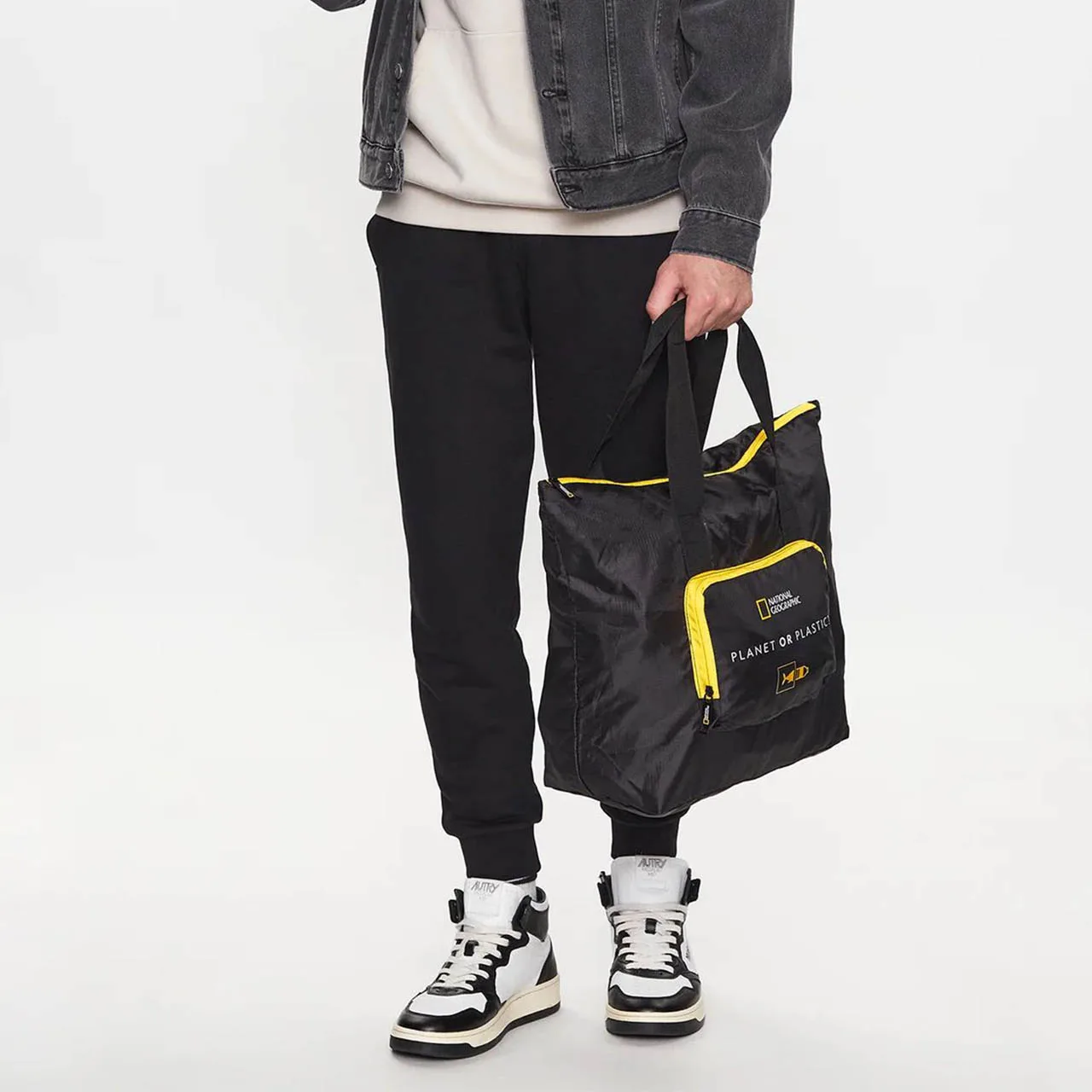 ساک دستی نشنال جئوگرافیک مدل N14402 FOLDABLE