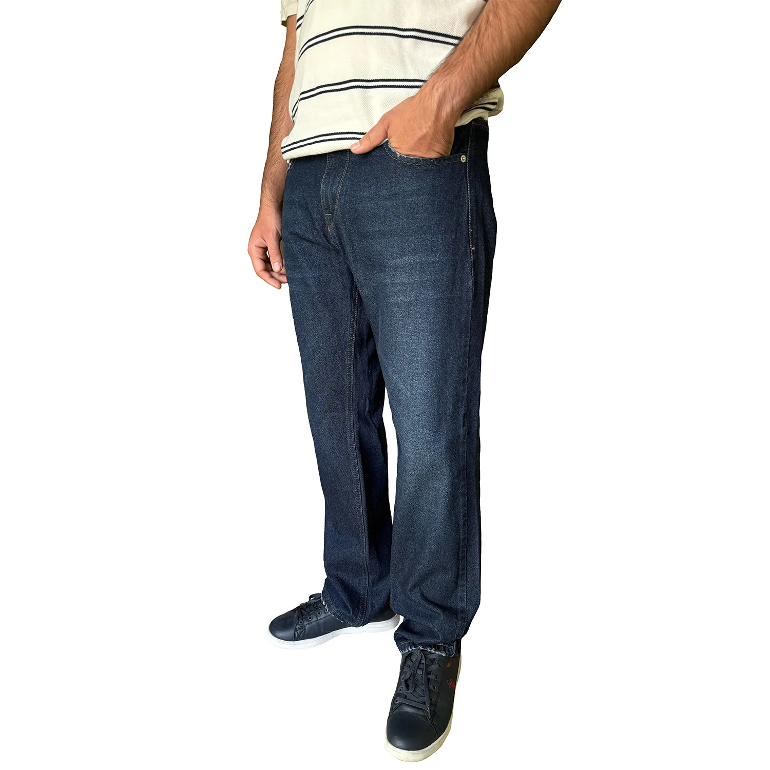 شلوار جین بگ مردانه مدل hmm32