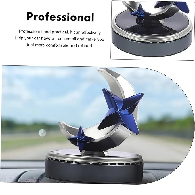 خوشبوکننده خودرو مدل خورشیدی ماه و ستاره Silver2026