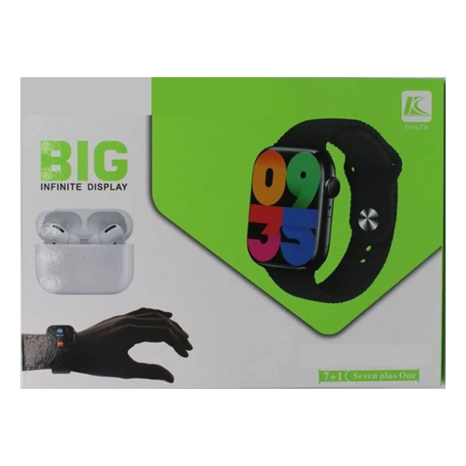 ساعت هوشمند مدل WISME-6 دارای قابلیت کنترل سطح اکسیژن خون و مکالمه از طریق بلوتوث با بند سیلیکونی به همراه هندزفری