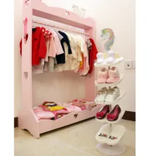 جاکفشی کودک بی بی کمپ مدل اسب تک شاخ 5 طبقه