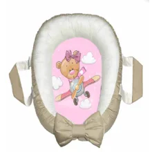 تشک غلت گیر نوزاد پادآفرین مدل خرس طرح حرف L