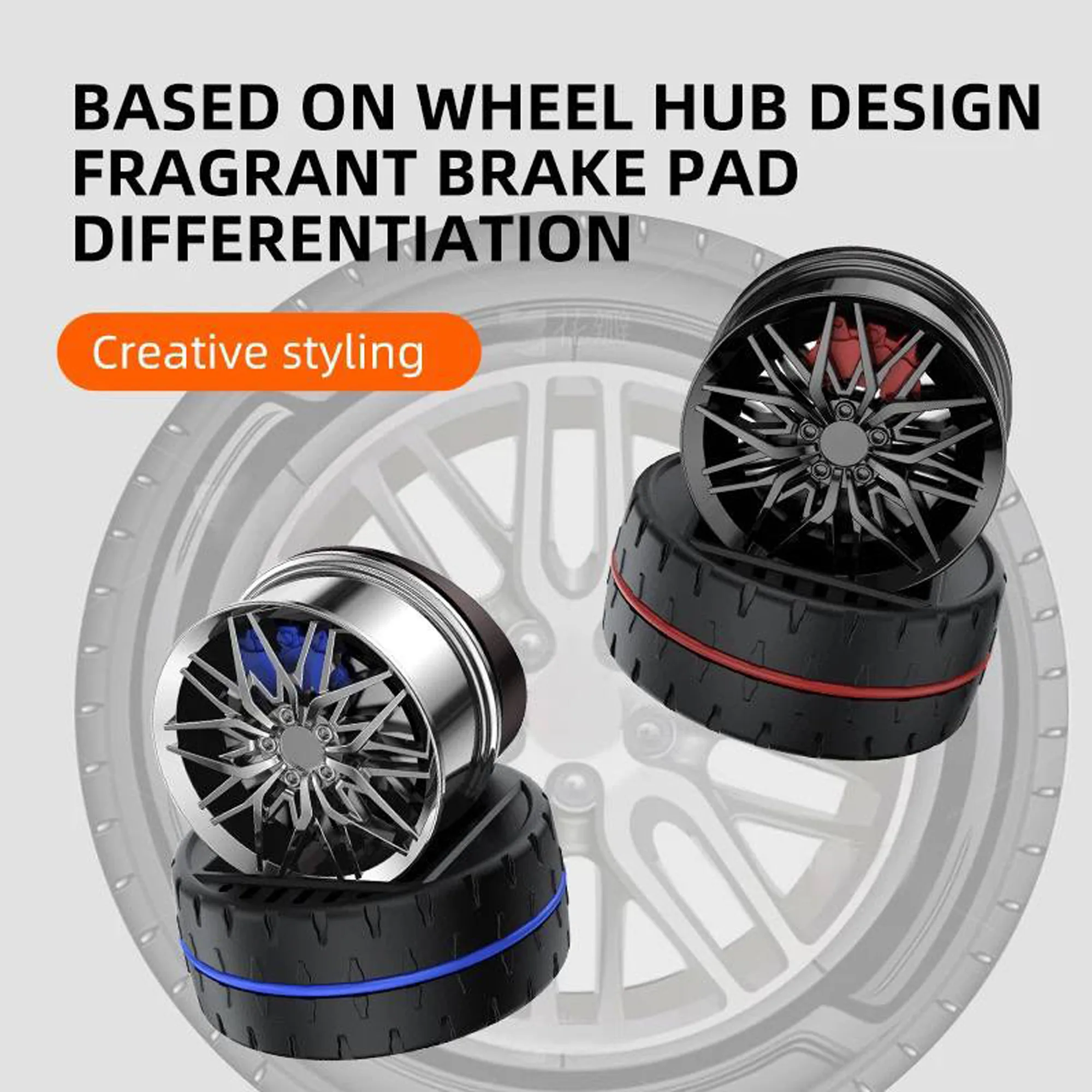 خوشبوکننده خورشیدی داخل خودرو مدل رینگ و لاستیک