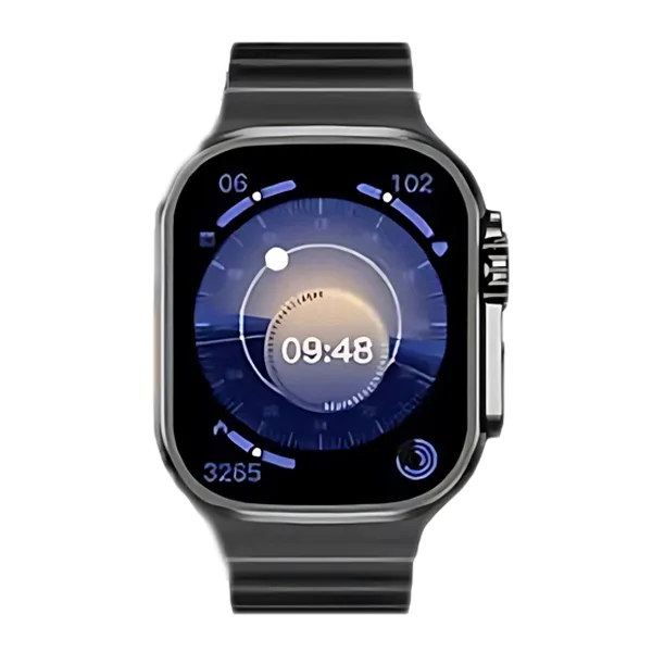 ساعت هوشمند 50 میلی متری اسمارت واچ مدل KW36MAX با بند سیلیکونی