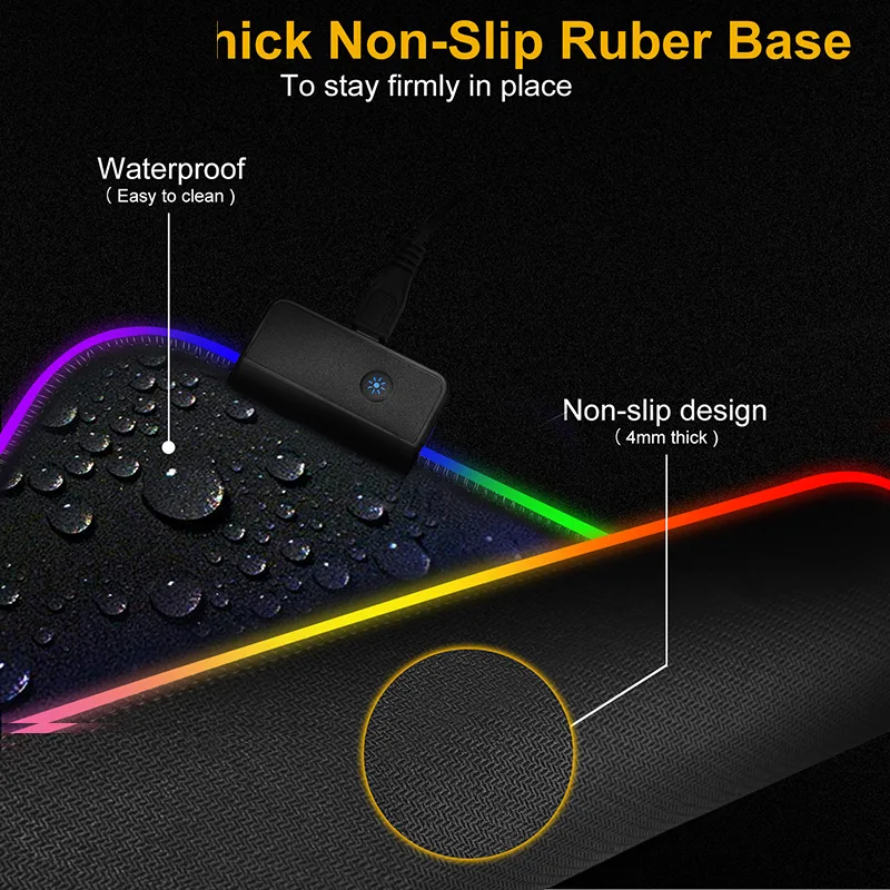 ماوس پد مدل deskpad RGB مدل JZL-001