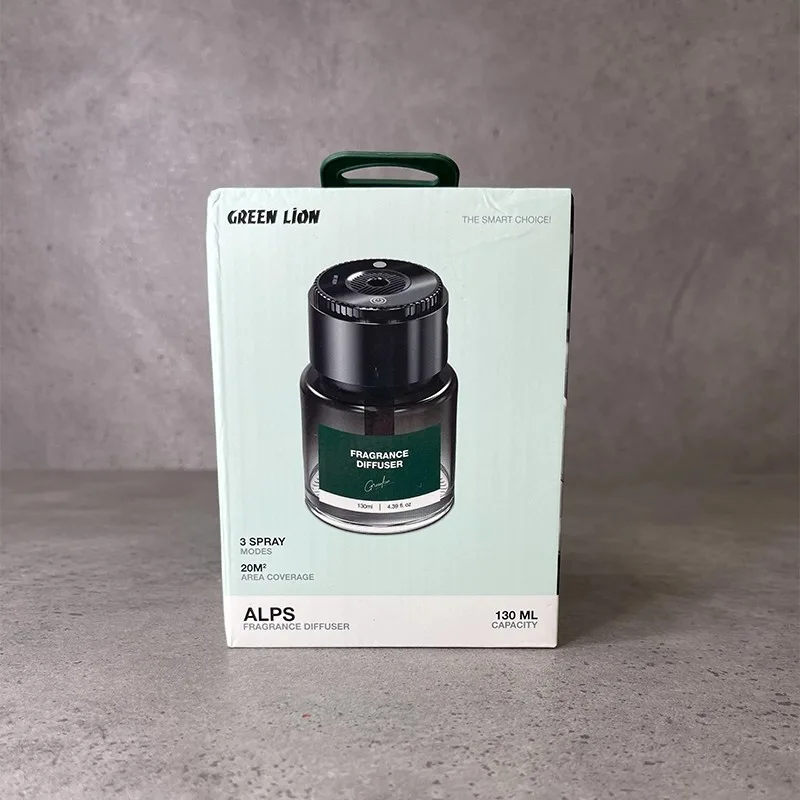 تصفیهکننده هوا خودرو گرین لاین مدل ALPS با رایحه New Car حجم 130 میلیلیتر