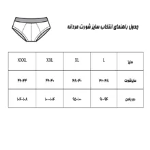 شورت بدون پا مردانه چیندکا مدل نخی دو طرح کد 1002 مجموعه 6 عددی