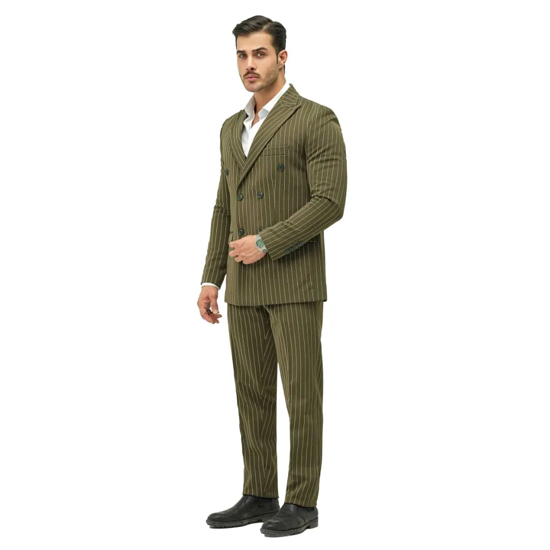 کت و شلوار مردانه مدل دبل برس کد 2580