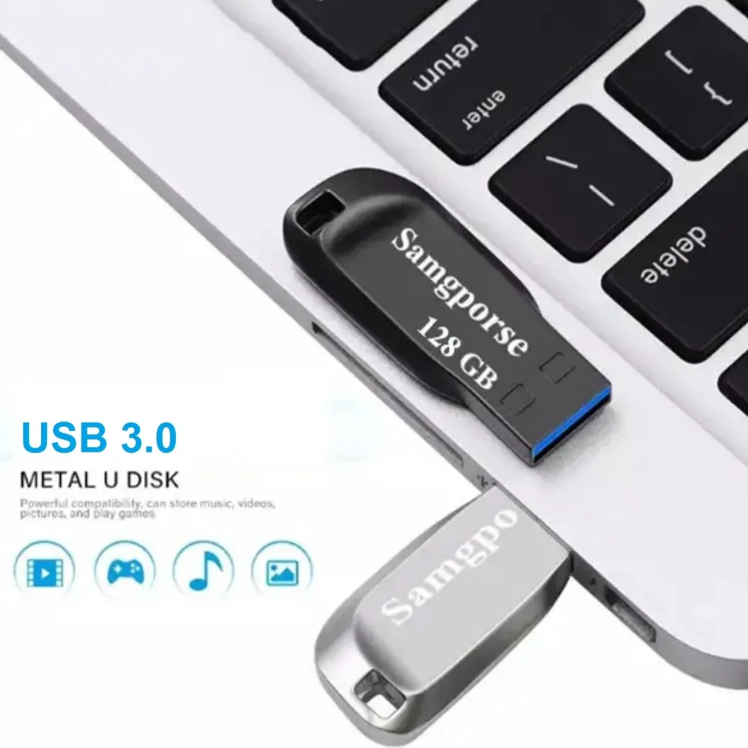 فلش مموری سمگپرس مدل UDP ظرفیت 128 گیگابایت با رابط USB 3.0