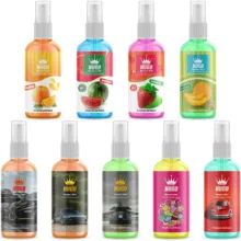 اسپری خوشبو کننده خودرو هوگو مدل G-9 حجم 50 میلی لیتر بسته 9 عددی