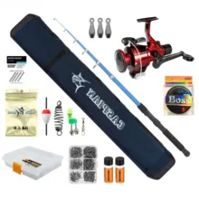 لوازم ماهیگیری مدل KM304 مجموعه 65 عددی